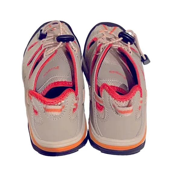 Women’s New Propet Piper beige / coral athleisure breathable tennis shoes size 7 - Picture 5 of 9